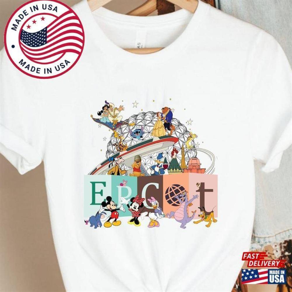 Disney Epcot  Shirts Trip Matching  Shirt Unisex T-Shirt